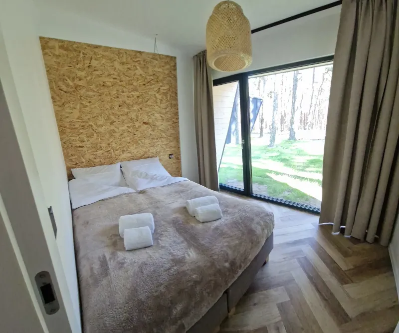 Domki z tarasem Fly House w Łebie